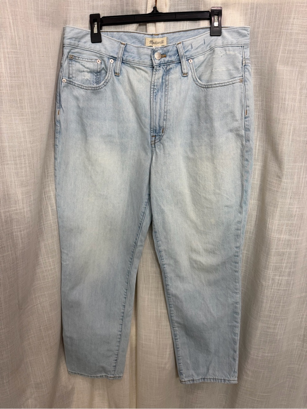 Madewell Women’s Light Wash Denim Jeans
